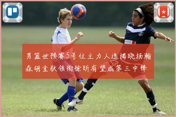 男篮世预赛5号位主力人选揭晓杨瀚森胡金秋领衔徐昕有望成第三中锋